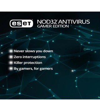 ESET NOD32 Antivirus Gamer Edition 2024 1 Jahr / 1 PC Key GLOBAL